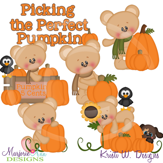 Picking The Perfect Pumpkin SVG Cutting Files Includes Clipart - Click Image to Close